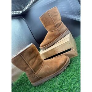 Koala Burra by UGG -Tan/Chestnut- Mid Calf Boots-Size 11W